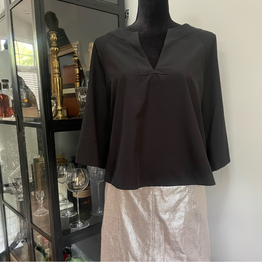 Prologue black short sleeve top